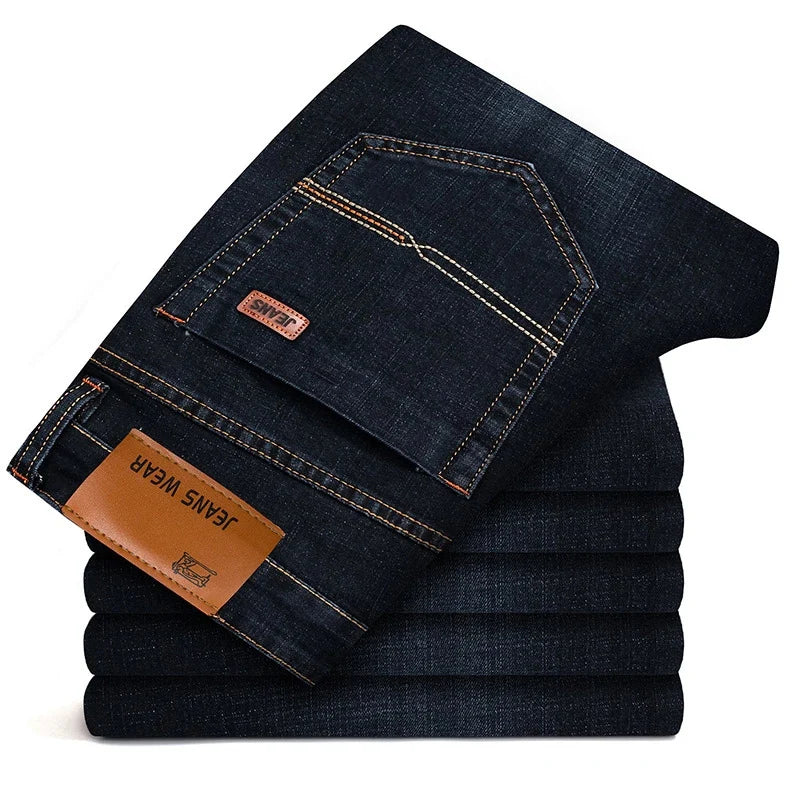 "Sole di Capri" – Fitted Stretch Denim Jeans By Enzo Bellari®