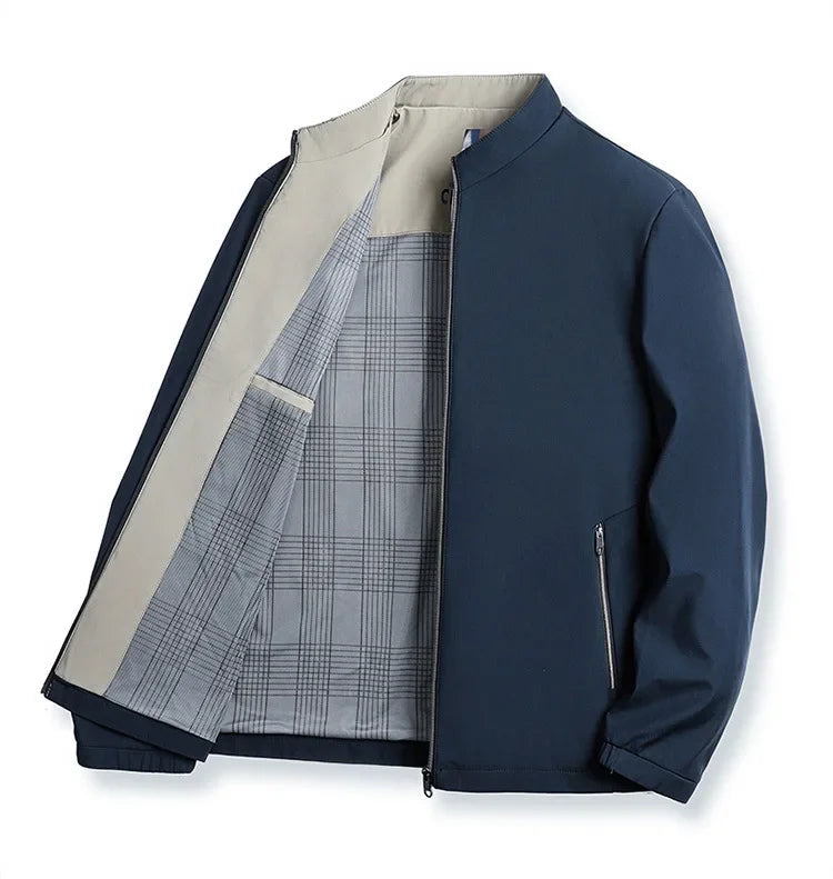 "Taglio Nobile" – Stand Collar Jacket By Enzo Bellari®