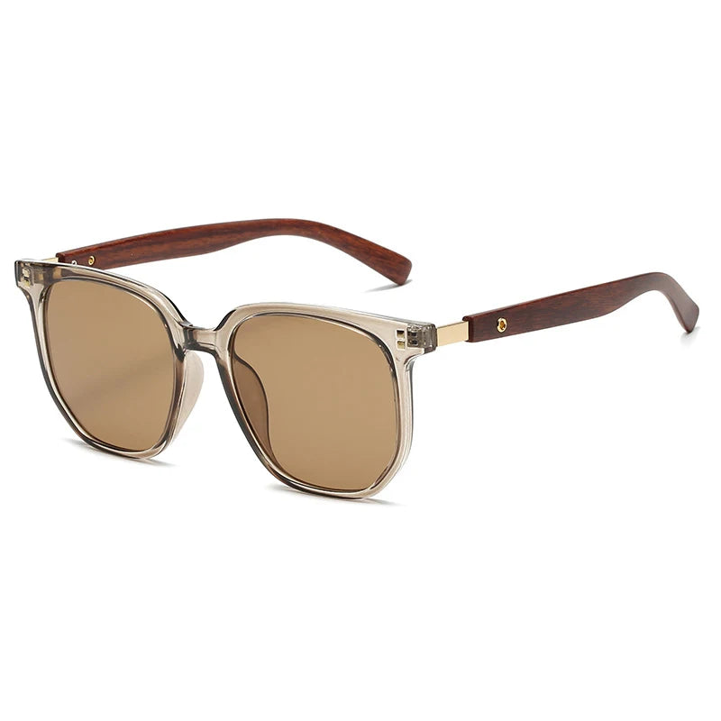 "Oro di Mare" – Retro Woodgrain Sunglasses By Enzo Bellari®