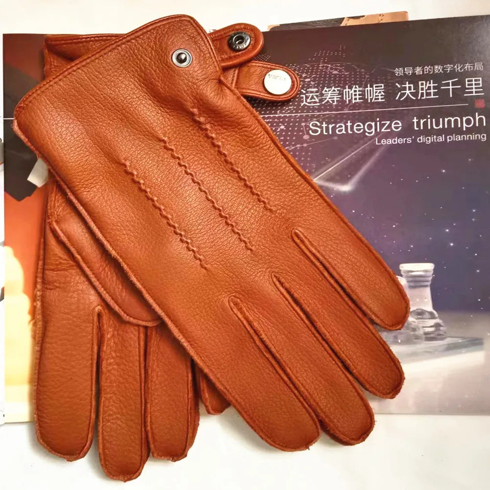 "Pelle di Cervo" – Deerskin Leather Gloves By Enzo Bellari®