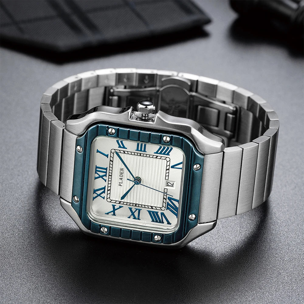 "Vera Luce" – Minimalist Stainless Steel Watch By Enzo Bellari®