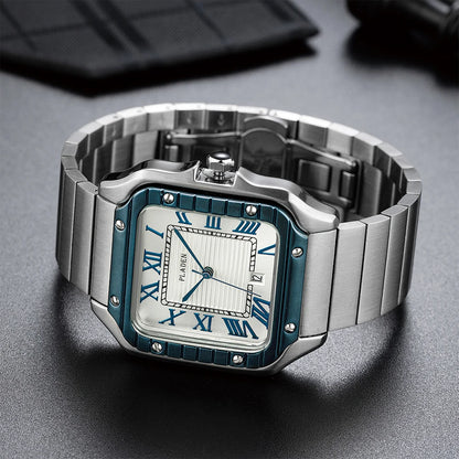 "Vera Luce" – Minimalist Stainless Steel Watch By Enzo Bellari®