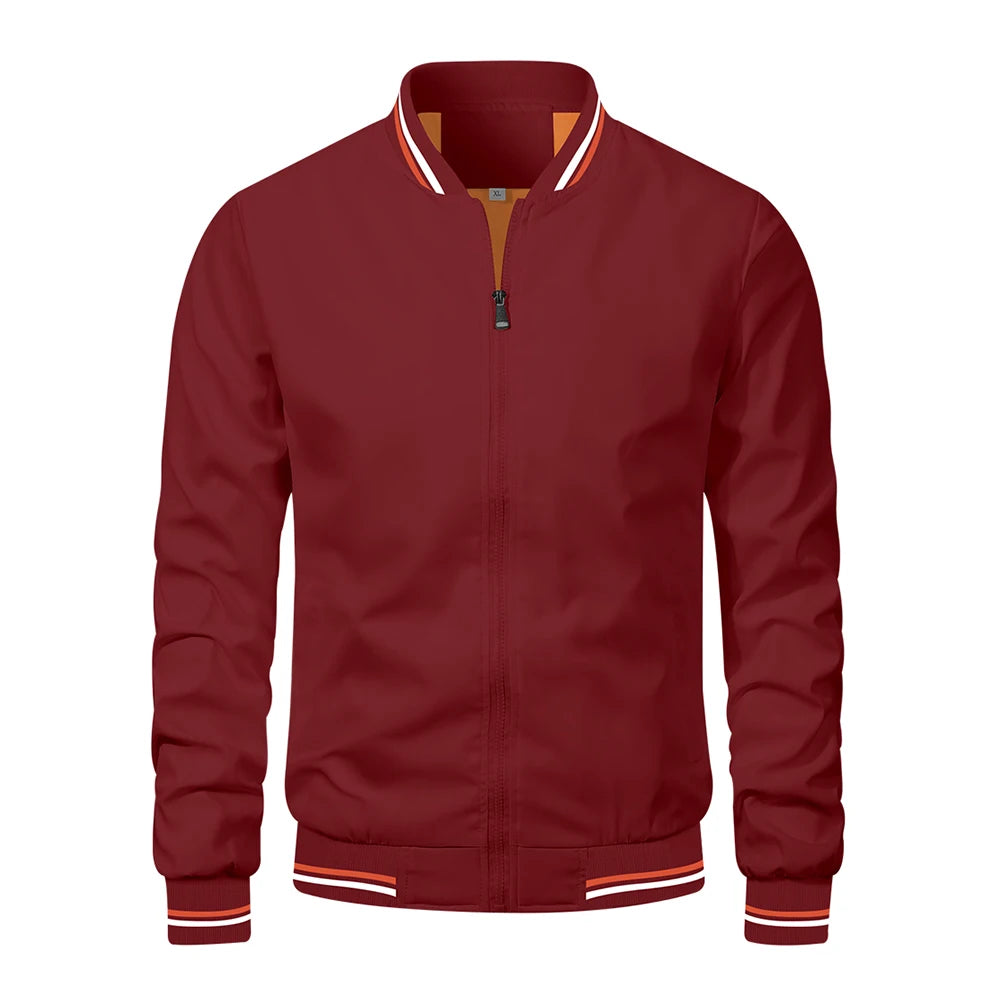 "Vera Luce" – Casual Slim Fit Bomber Jacket By Enzo Bellari®