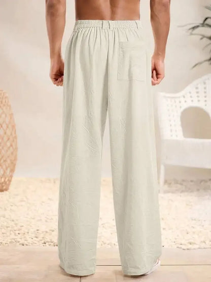 "Tessuto Libero" – Loose Linen Pants By Enzo Bellari®