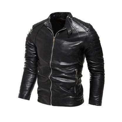 "Sole di Capri" – Fur Lined Motorcycle Jacket By Enzo Bellari®