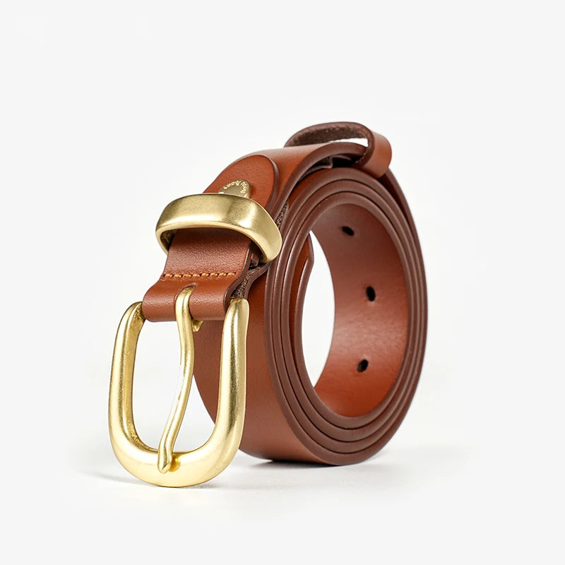 "Cintura Ovale" – Cow Leather Belt By Enzo Bellari®