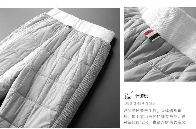 "Neve Spessa" – Thick Cotton Pants By Enzo Bellari®