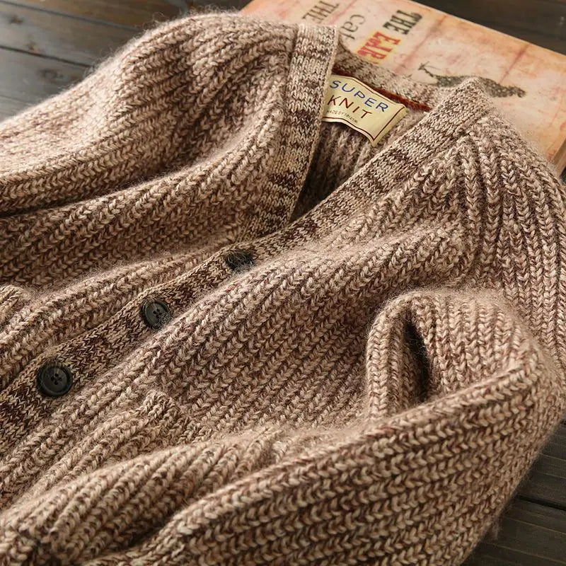 "Maglia Nobile" – Knitted Cardigan Sweater By Enzo Bellari®