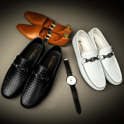 "Sole di Capri" – Genuine Leather Moccasin Loafers By Enzo Bellari®