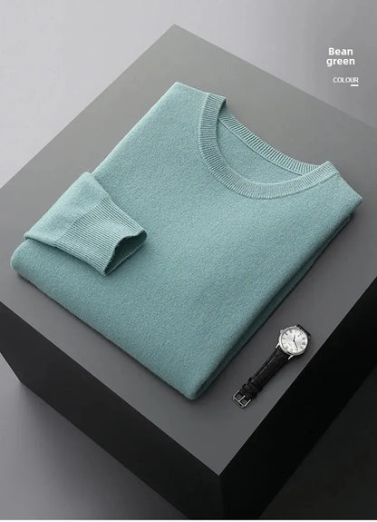 "Aria Serenata" – Wool Crew Neck Sweater By Enzo Bellari®