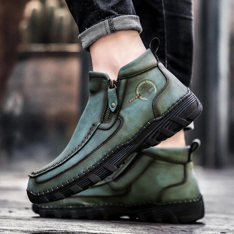 "Punto Alto" – Handmade High-Top Boots By Enzo Bellari®