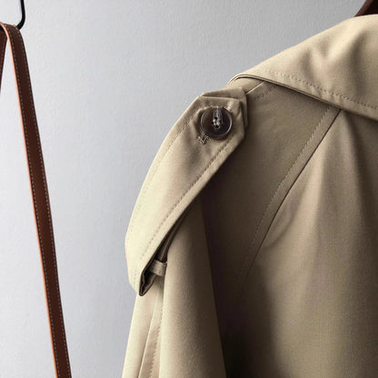 "Aria Serenata" – Double-Breasted Trench Coat By Enzo Bellari®