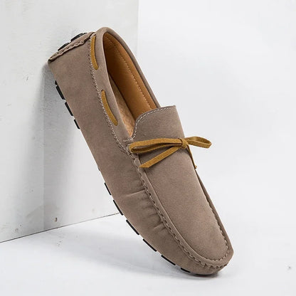 "Passo Morbido" – Suede Penny Loafers By Enzo Bellari®