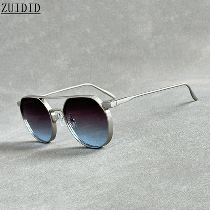 "Luna Dorata" – Oval Steampunk Sunglasses By Enzo Bellari®