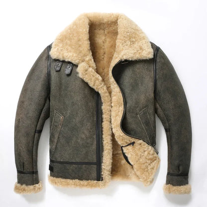 "Pelle di Cervo" – Sheepskin Fur Jacket By Enzo Bellari®
