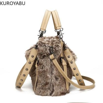 "Borsa Morbida" – Faux Fur Handbag By Enzo Bellari®