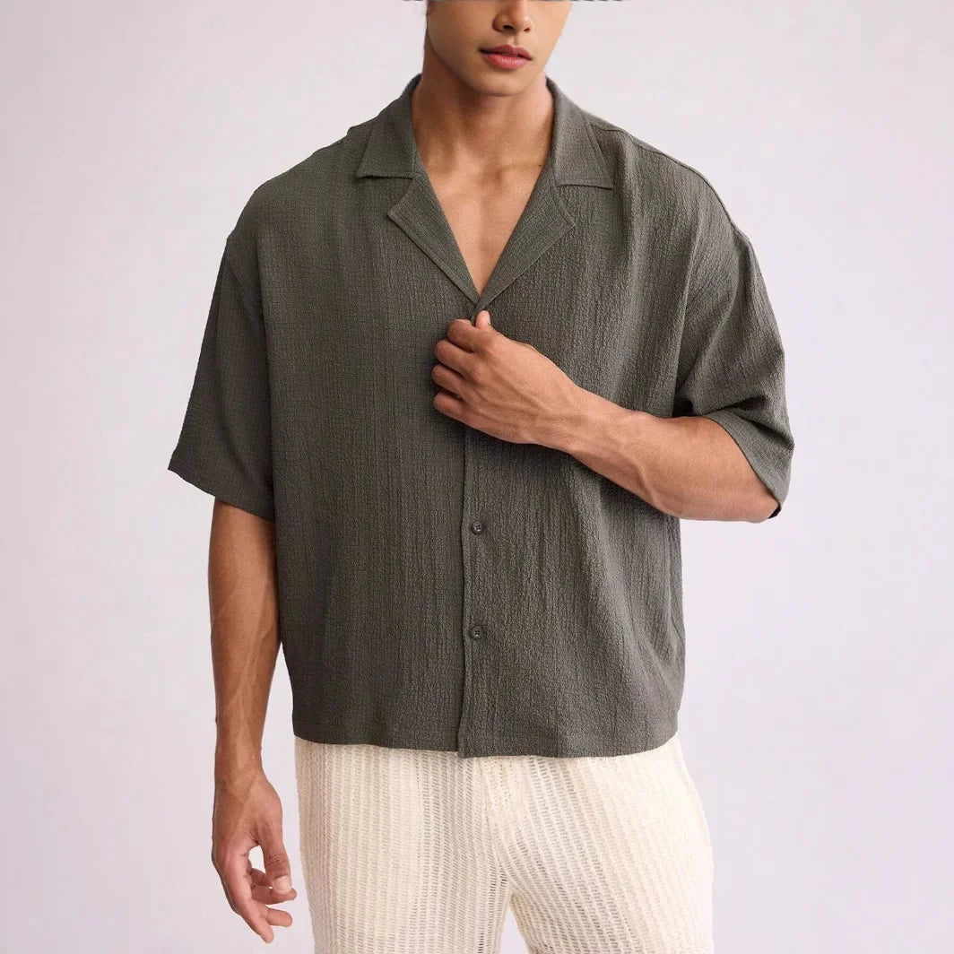 "Collo Morbido" – Loose Collar Shirt By Enzo Bellari®