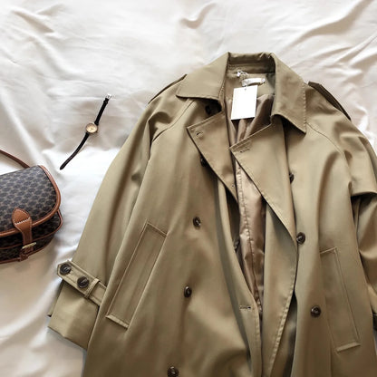 "Aria Serenata" – Double-Breasted Trench Coat By Enzo Bellari®