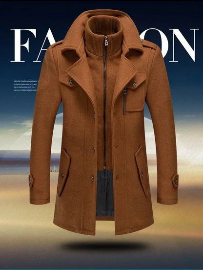 "Sole di Capri" – Winter Down Jacket with Scarf By Enzo Bellari®