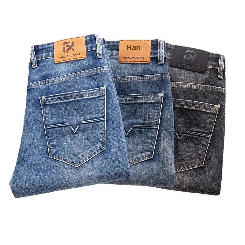 "Fior di Vento" – Loose Fit Straight Leg Jeans By Enzo Bellari®