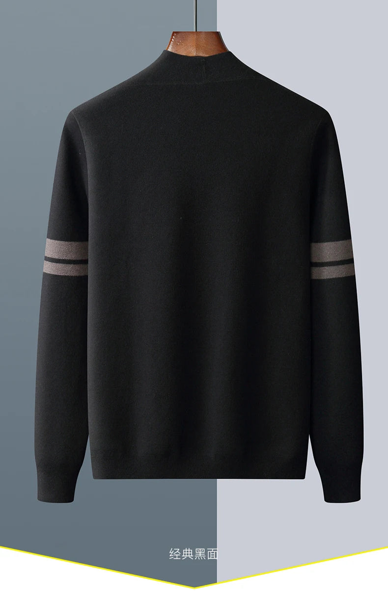 "Aria Serenata" – Merino Wool Knitted Coat By Enzo Bellari®