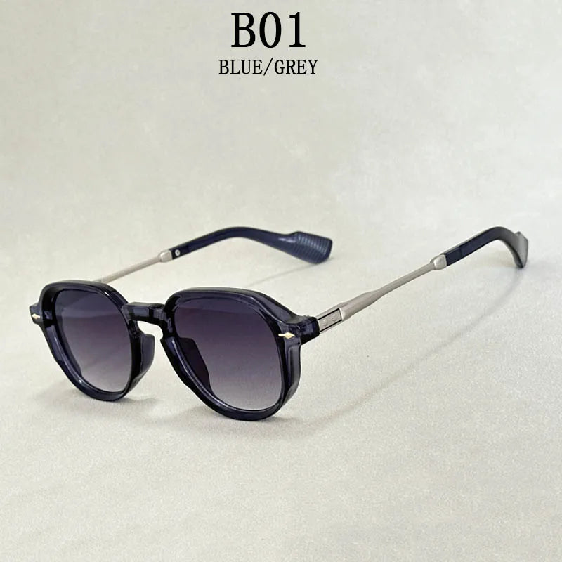 "Luce di Mare" – Vintage Oval Sunglasses By Enzo Bellari®