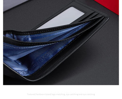 "Luce di Mare" – Slim Bifold Leather Wallet By Enzo Bellari®