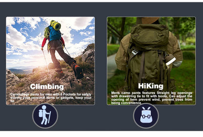 "Ombra Tattica" – Camo Cargo Pants By Enzo Bellari®