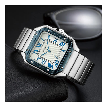 "Vera Luce" – Minimalist Stainless Steel Watch By Enzo Bellari®