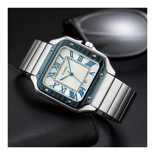 "Vera Luce" – Minimalist Stainless Steel Watch By Enzo Bellari®