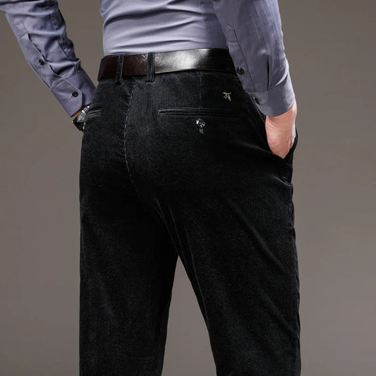 "Bello Sogno" – Corduroy Business Casual Pants By Enzo Bellari®
