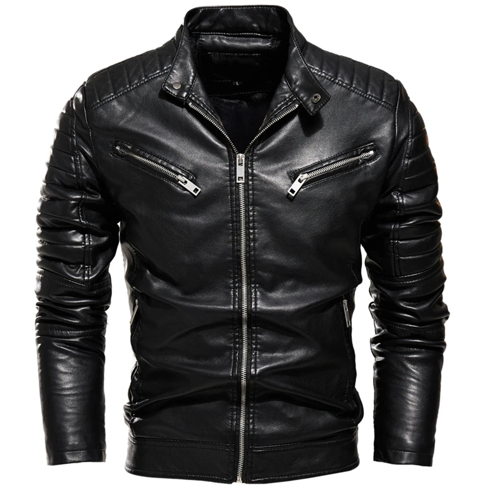 "Sole di Capri" – Fur Lined Motorcycle Jacket By Enzo Bellari®