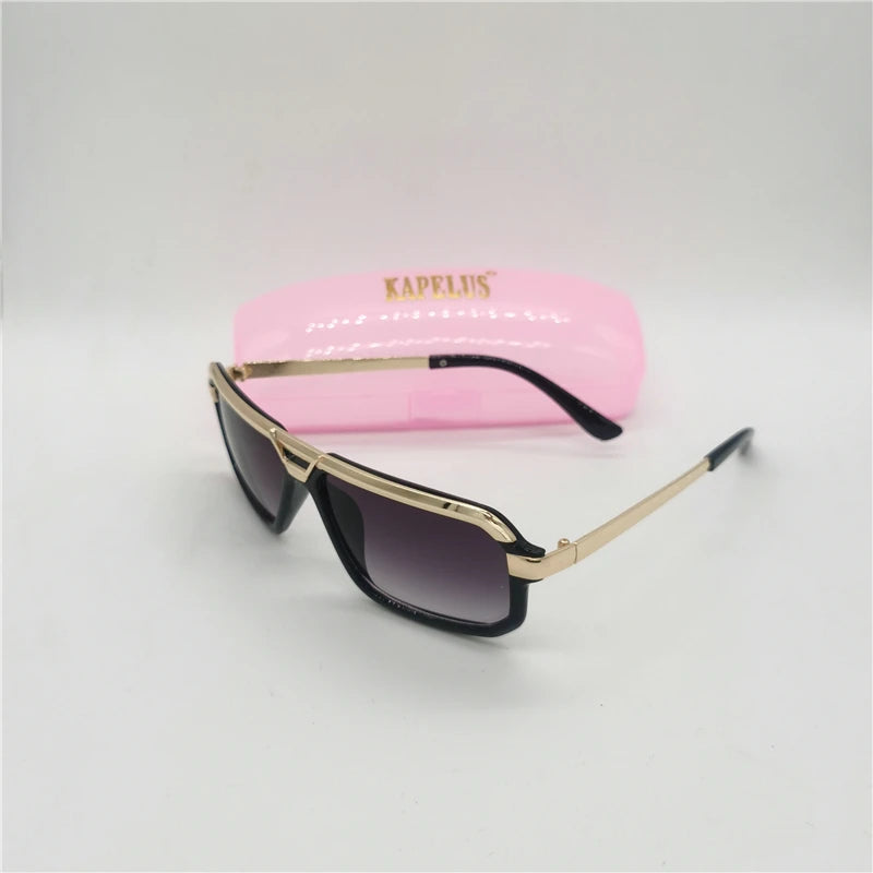 "Metallo Bruno" – Brown Metal Sunglasses By Enzo Bellari®