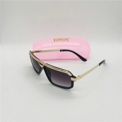 "Metallo Bruno" – Brown Metal Sunglasses By Enzo Bellari®