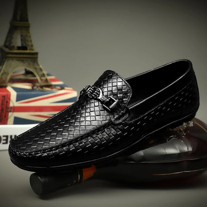 "Sole di Capri" – Genuine Leather Moccasin Loafers By Enzo Bellari®
