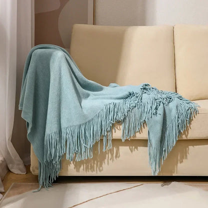 "Dolce Vita" – Nordic Knitted Sofa Blanket By Enzo Bellari®