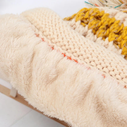 "Aria Serenata" – Pompon Earflap Knitted Beanie By Enzo Bellari®