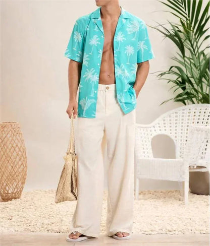 "Tessuto Libero" – Loose Linen Pants By Enzo Bellari®