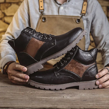 "Colpo Forte" – Leather Ankle Boots By Enzo Bellari®