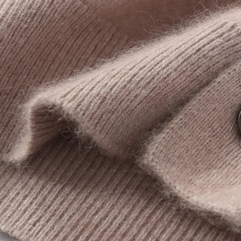 "Sole di Capri" – V-neck Cashmere Cardigan By Enzo Bellari®
