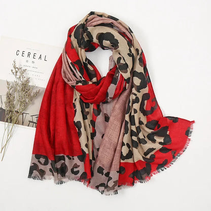 "Macchia Selvaggia" – Leopard Print Scarf By Enzo Bellari®