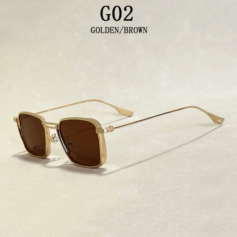 "Bello Sogno" – Metal Square Sunglasses By Enzo Bellari®