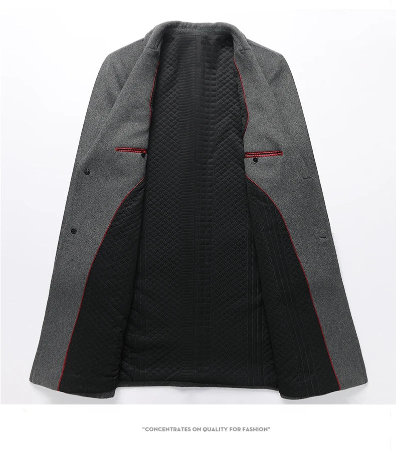 "Lana Lunga" – Woolen Trench Coat By Enzo Bellari®