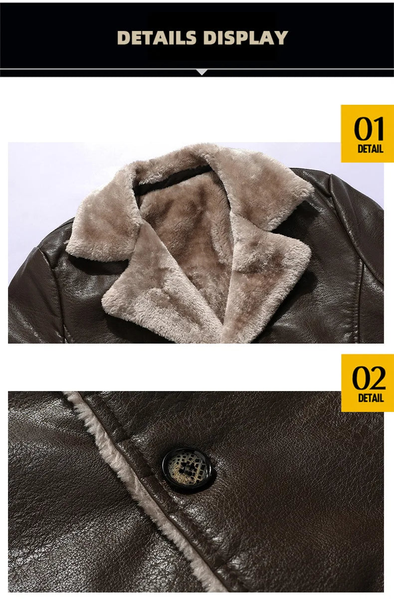 "Vento Freddo" – Fur Lined Windbreaker By Enzo Bellari®