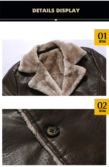 "Vento Freddo" – Fur Lined Windbreaker By Enzo Bellari®