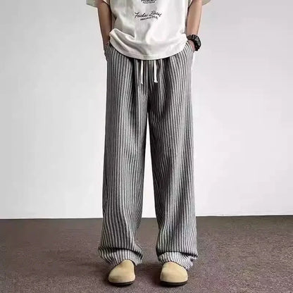"Il Rilassato" – Striped Casual Pants By Enzo Bellari®