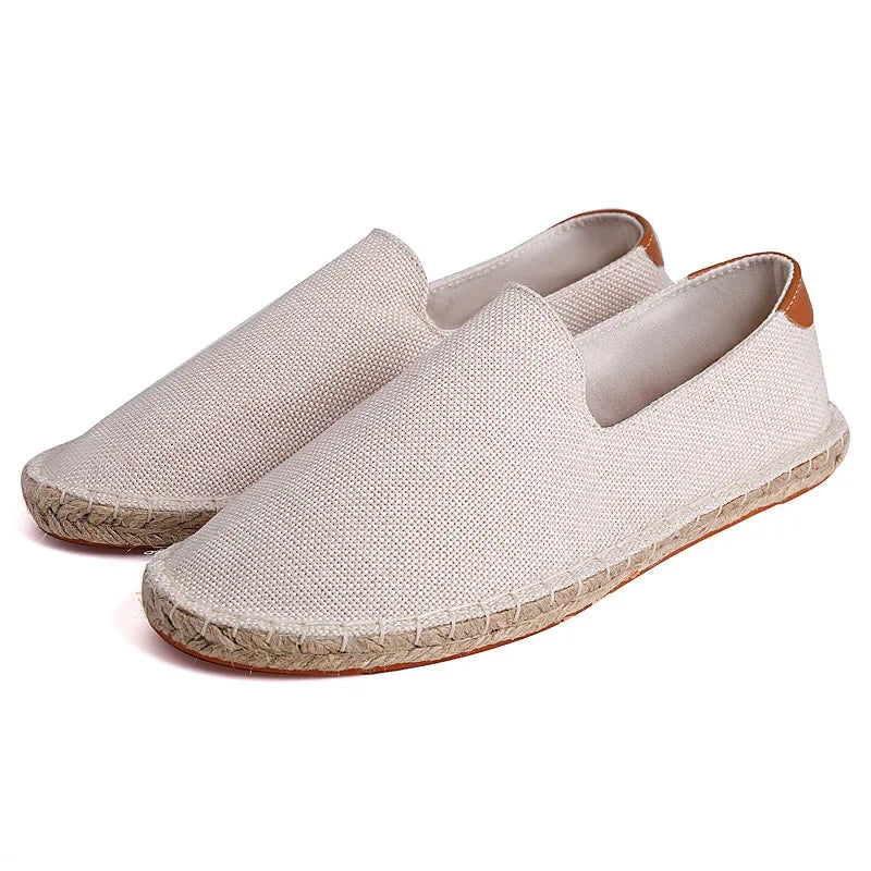 "Trama Naturale" – Handmade Linen Espadrilles By Enzo Bellari®