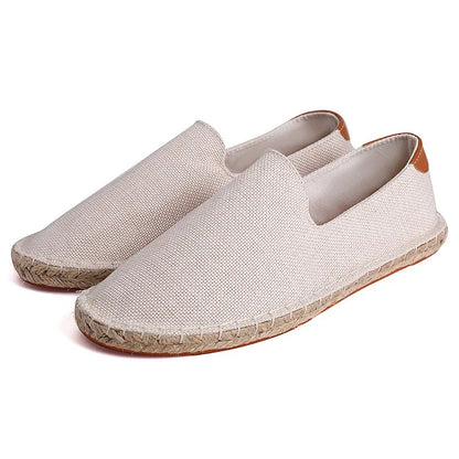 "Trama Naturale" – Handmade Linen Espadrilles By Enzo Bellari®