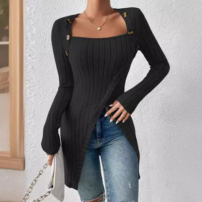 "Sole di Capri" – Square Collar Lace Top By Enzo Bellari®