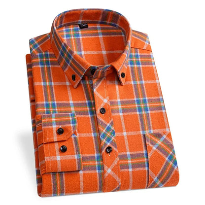 "Quadro Morbido" – Flannel Plaid Shirt By Enzo Bellari®